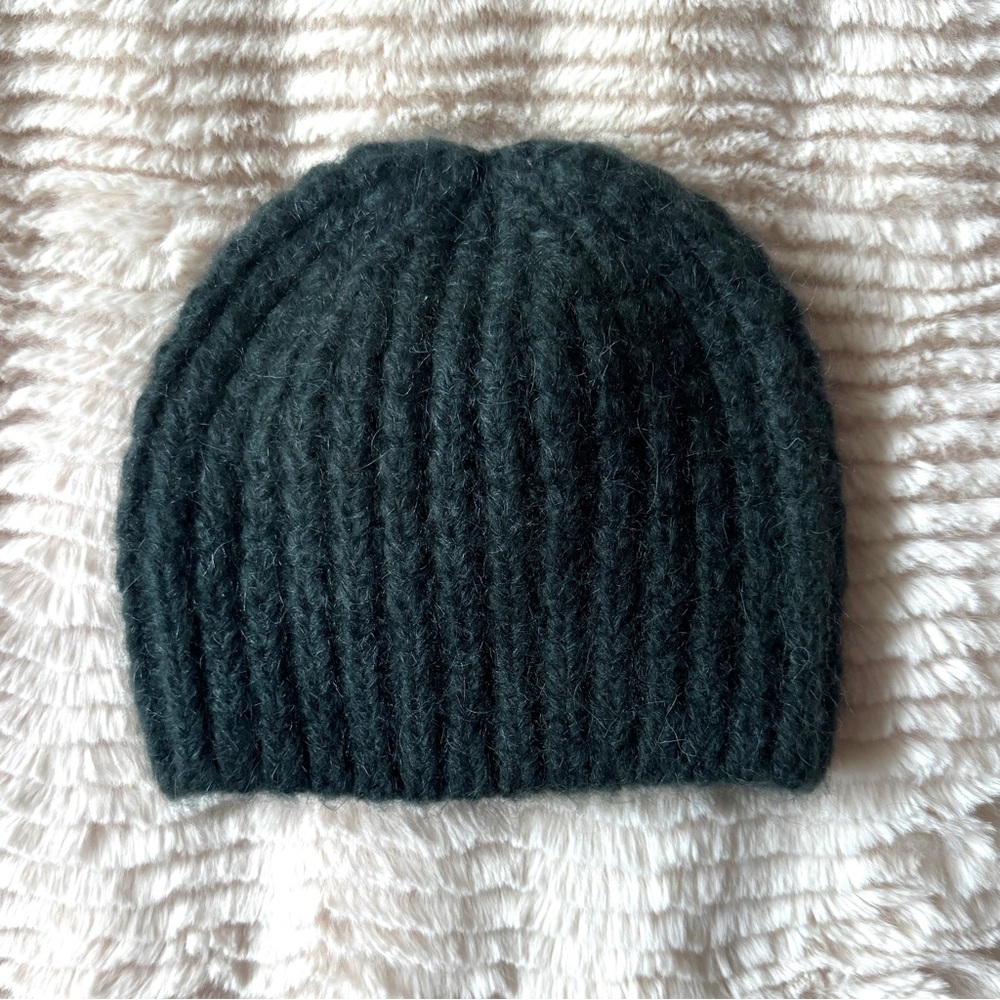 Wool Blend Knit Beanie